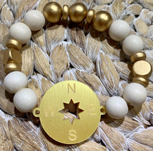 Compass Bracelet in Gold