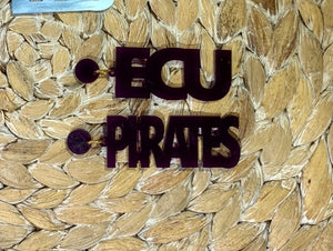 ECU Pirate Earrings